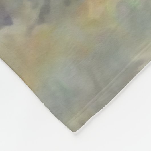 Couverture Polaire setter irlandais avec chiot (Coin)