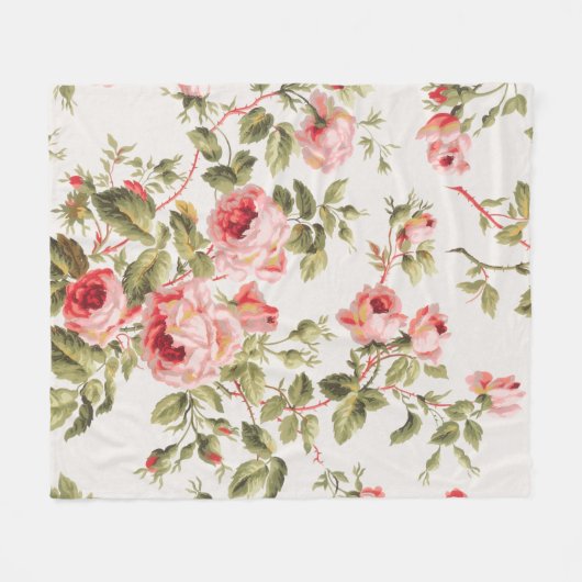 Couverture Polaire Shabby Chic (Devant (Horizontal))