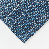 Couverture Polaire Shabby texture denim pour arrière - plan. Jeans bl (Coin)