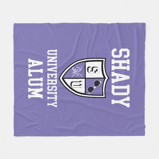 Couverture Polaire Shady University Alum potins lunettes de soleil pe (Devant (Horizontal))