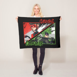 Couverture Polaire Shadybug et Noir glacé