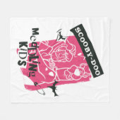 Couverture Polaire Shaggy and Scooby Doo Meddling Kids Punk Outline (Devant (Horizontal))