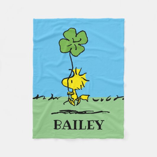 Couverture Polaire Shamrock de transport de bois (Devant)