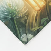 Couverture Polaire Shamrock Fairy Cottage Glow (Coin)