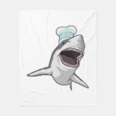 Couverture Polaire Shark as Cook (Devant)