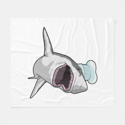 Couverture Polaire Shark as Cook (Devant (Horizontal))
