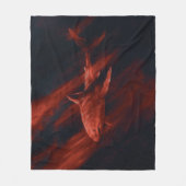 Couverture Polaire Shark Red 50 x 60 Fleece Blanket (Devant)