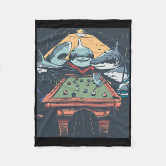 Couverture Polaire Sharky Billiards Crew - Pool Sharks