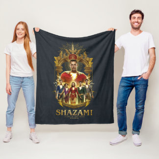 Couverture Polaire SHAZAM ! Furie des dieux | Cadre SHAZAMily