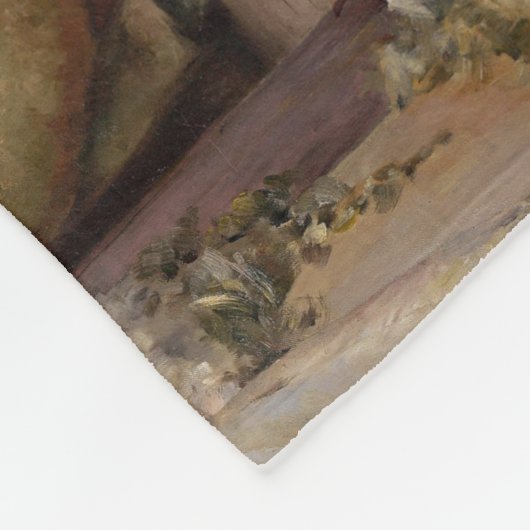 Couverture Polaire Shear the Rams (Australian Art) (Tom Roberts) (Coin)