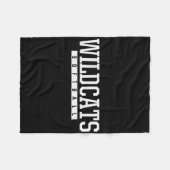 Couverture Polaire Shelby County Wildcats Softll Hs  (Devant (Horizontal))