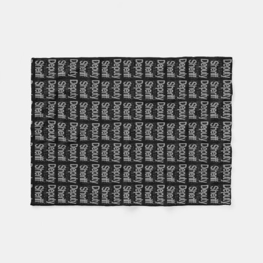 Couverture Polaire Sheriff Extraordinaire adjoint (Devant (Horizontal))