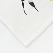 Couverture Polaire Sherpa Bee Honey Comb Throw Blanet personnalisé (Coin)