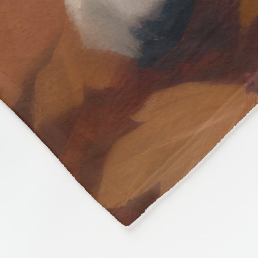 Couverture Polaire Shib Inu en automne Leaves automne Inspire (Coin)