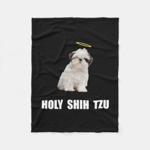Couverture Polaire Shih saint Tzu
