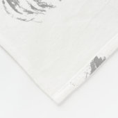 Couverture Polaire Shih Tzu Photo Blanche polaire (Coin)