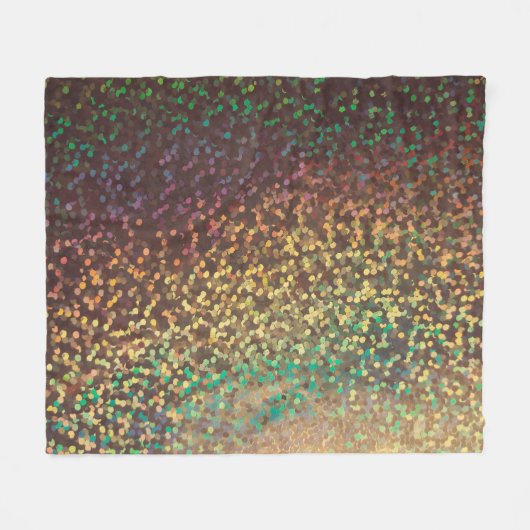 Couverture Polaire Shiny, confetti, multicolore (Devant (Horizontal))