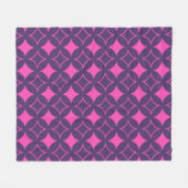 Couverture Polaire shippo rose et violet (Devant (Horizontal))