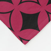 Couverture Polaire Shippo rouge et noir (Coin)