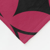 Couverture Polaire Shippo rouge et noir (Coin)