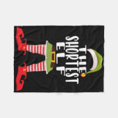 Couverture Polaire Shortest Elf Costume Shirt Family Matching Funny C (Devant (Horizontal))