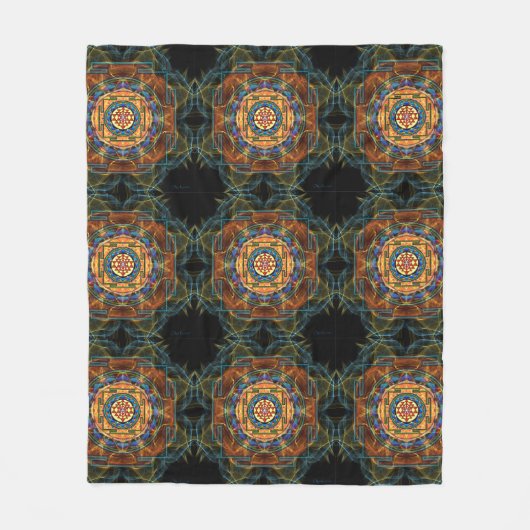 Couverture Polaire Shri Yantra (Devant)