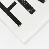 Couverture Polaire Shut Your Five Hole - Funny Ice Hockey Goalie  (Coin)