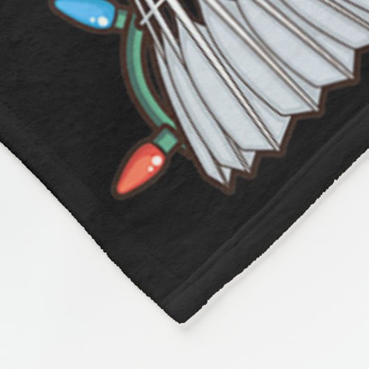 Couverture Polaire Shuttle Graphic Badminton Joueur Chemise Don Chris (Coin)