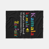 Couverture Polaire Si c'est trop difficile de proclamer, essayez Mada (Devant (Horizontal))