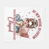 Couverture Polaire Si Mon Livre Est Ouvert... (Devant (Horizontal))