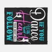 Couverture Polaire Si Vous Dansez Avec Votre Coeur (Devant (Horizontal))