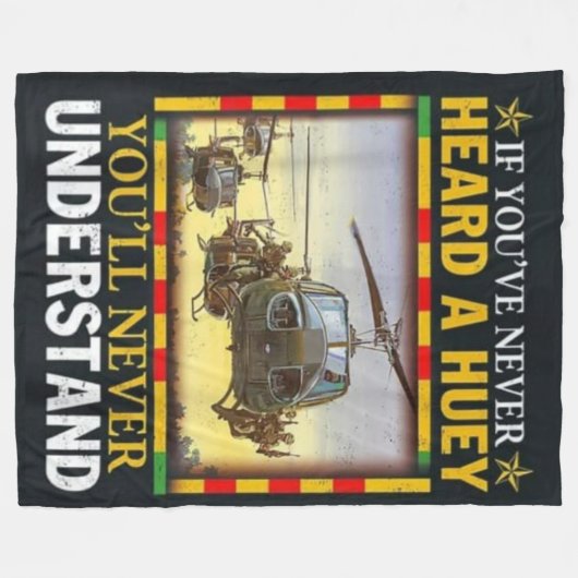 COUVERTURE POLAIRE SI VOUS N'AVEZ JAMAIS ENTENDU UN HUEY (Devant (Horizontal))