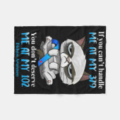 Couverture Polaire Si vous ne pouvez pas me traiter à mon 379 Cat Dia (Devant (Horizontal))