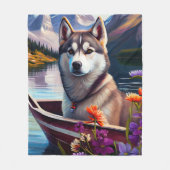 Couverture Polaire Sibérien Husky à la pagaie : une aventure Pittores (Devant)