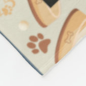 Couverture Polaire Sibérien Husky propriétaire Lover Funny Keepsaké Q (Coin)