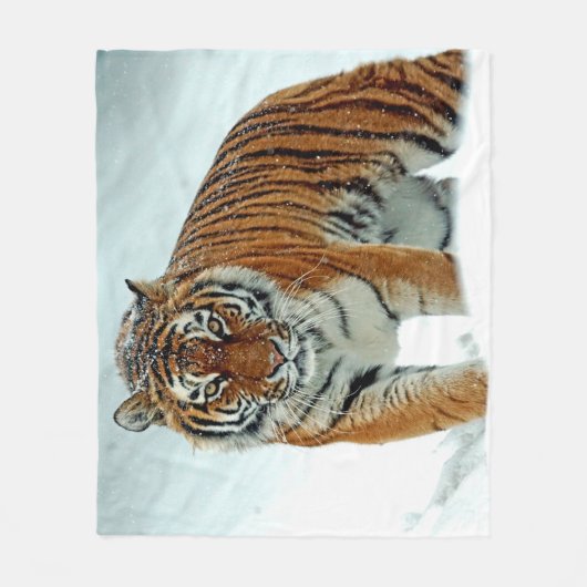 COUVERTURE POLAIRE SIBÉRIEN TIGER FLEECE BLANKET (Devant)