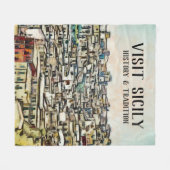 Couverture Polaire Sicile - HISTOIRE ET TRADITION (Devant (Horizontal))