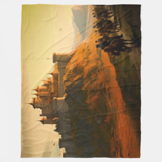 COUVERTURE POLAIRE SIÈGE DU CHÂTEAU (Devant)