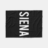 Couverture Polaire Siena - Cool New Funny Name Fan Gift Tee  (Devant (Horizontal))