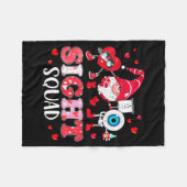 Couverture Polaire Sight Squad Optician Optometrist Dabbing Heart Val (Devant (Horizontal))