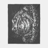 Couverture Polaire Sigil du Crapaud Hanté par BurnsInHell (Devant)