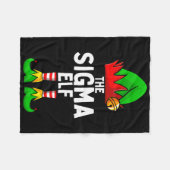 Couverture Polaire Sigma Elf Matching Family Christmas Funny Silly Te (Devant (Horizontal))