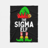 Couverture Polaire Sigma Elf Matching Family Christmas Funny Silly Te (Devant)