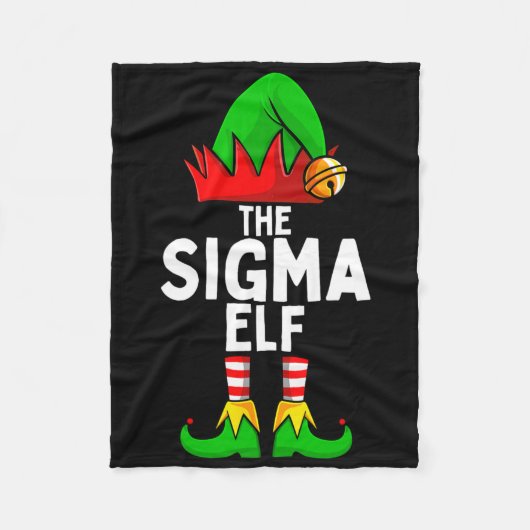 Couverture Polaire Sigma Elf Matching Family Christmas Funny Silly Te (Devant)