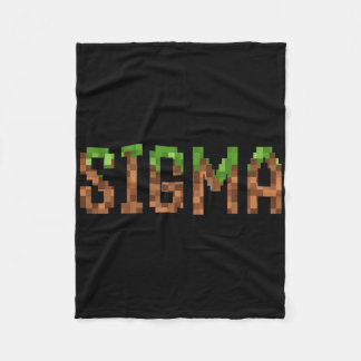 Couverture Polaire Sigma - Jeu vidéo rétro Pixel Art 8 bits Pc Gamer 
