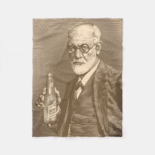 Couverture Polaire Sigmund Freud Blanket (Devant)