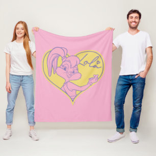 Couverture Polaire Signature Lola Heart