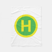 Couverture Polaire SIGNE Helipad (Devant)