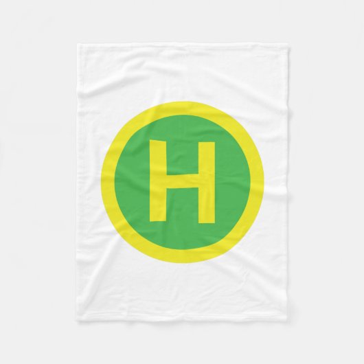 Couverture Polaire SIGNE Helipad (Devant)