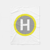 Couverture Polaire SIGNE Helipad (Devant)